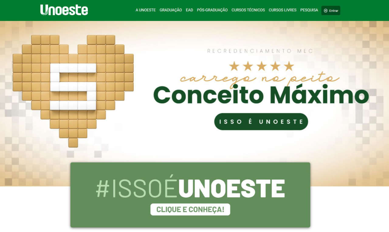 Site da Unoeste